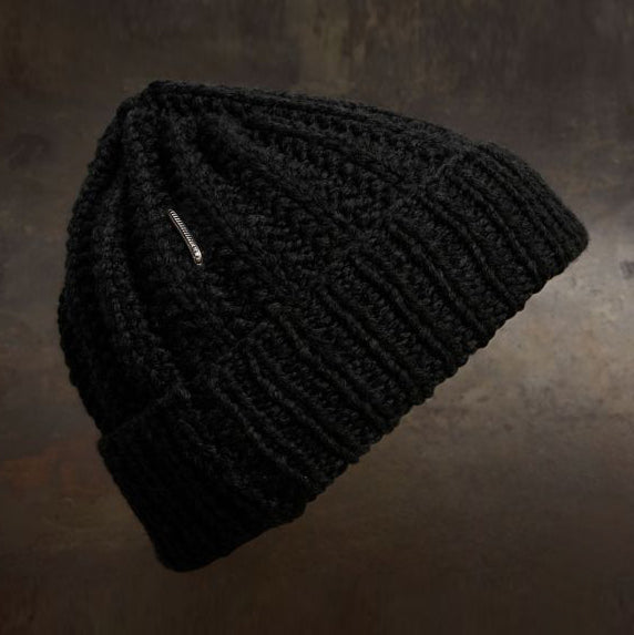 WERKSTATT MUNCHEN 925 silver buckle cashmere knitted hat collection German handmade WM-M8060-TL-AN-F PWM3